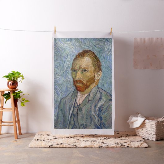 Vincent Van Gogh - Self-Portrait Stof (Voorbeeld)