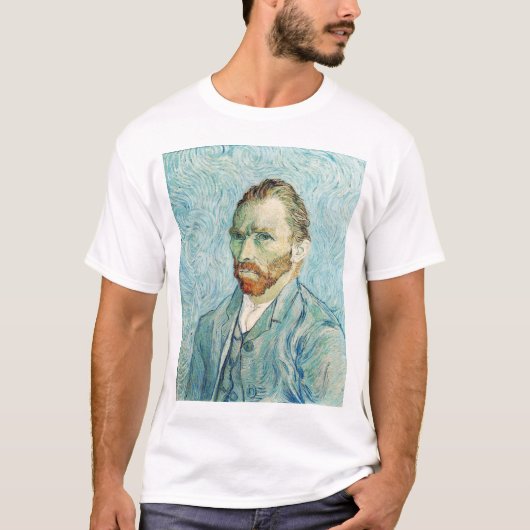 Vincent Van Gogh Self-Portrait T-Shirt (Voorkant)