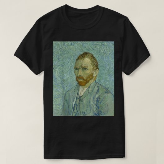 Vincent van Gogh Self Portrait T-shirt (Design voorkant)