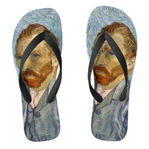 Vincent Van Gogh - Self-Portrait Teenslippers
