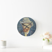 Vincent van Gogh | Self Portrait with Felt Hat Ronde Klok (Huis)