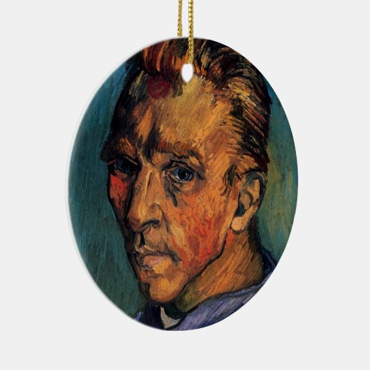 Vincent van Gogh Self Portrait zonder baard Keramisch Ornament (Rechts)