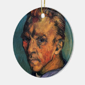Vincent van Gogh Self Portrait zonder baard Keramisch Ornament (Links)