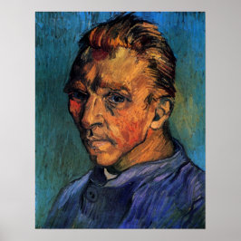 Vincent van Gogh Self Portrait zonder baard Poster