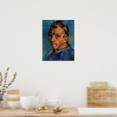 Vincent van Gogh Self Portrait zonder baard Poster (Keuken)