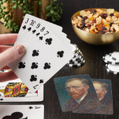 Vincent Van Gogh Self Portret Family Poker Game Pokerkaarten (Insitu)
