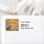 Vincent Van Gogh Self Portret impressionist verf Etiket (Insitu)