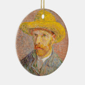 Vincent Van Gogh Self Portret impressionist verf Keramisch Ornament (Rechts)