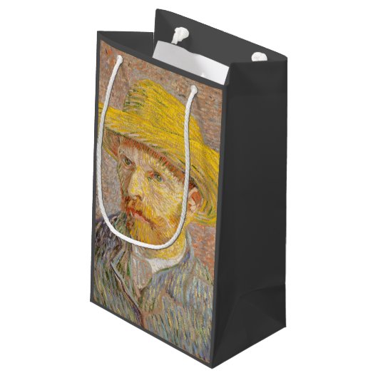 Vincent Van Gogh Self Portret impressionist verf Klein Cadeauzakje (Achterkant Gekanteld)