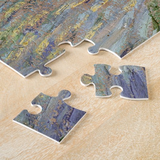 Vincent Van Gogh Self Portret impressionist verf Legpuzzel (Zijkant)