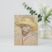 Vincent van Gogh, Self-portret Invitation Kaart (Staand voorkant)