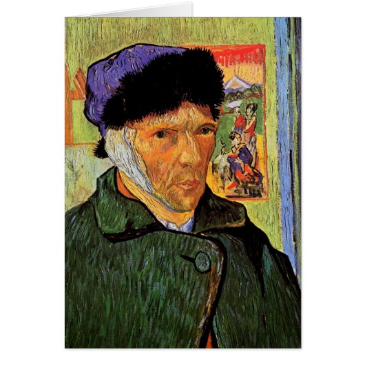 Vincent van Gogh Self Portret met gebandgerde oren (Voorkant)