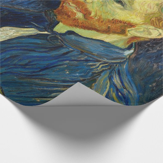 Vincent Van Gogh Self Portret met palet Cadeaupapier (Hoek)