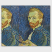 Vincent Van Gogh Self Portret met palet Cadeaupapier (Vlak)