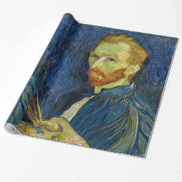 Vincent Van Gogh Self Portret met palet Cadeaupapier
