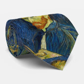 Vincent Van Gogh Self Portret met palet Stropdas (Opgerold)
