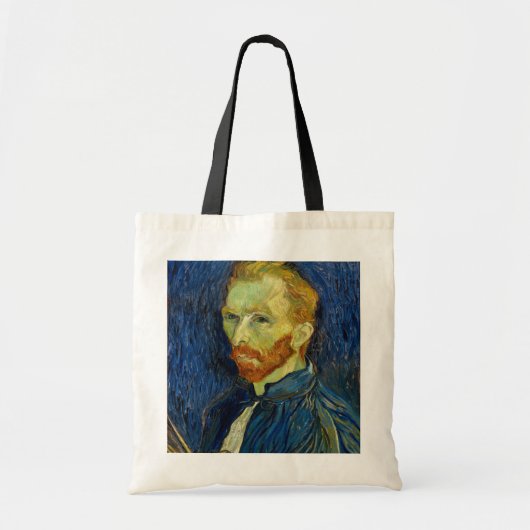 Vincent Van Gogh Self Portret met palet Tote Bag (Voorkant)