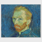 Vincent Van Gogh Self Portret met Palette Art Cadeaupapier (Vlak)