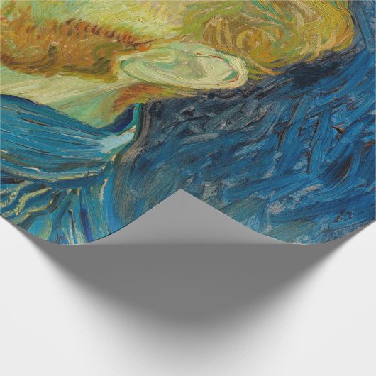 Vincent Van Gogh Self Portret met Palette Art Cadeaupapier (Hoek)