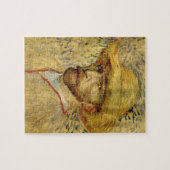 Vincent van Gogh Self Portret met Pet Legpuzzel (Horizontaal)