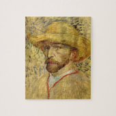 Vincent van Gogh Self Portret met Pet Legpuzzel (Verticaal)