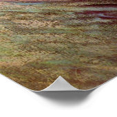 Vincent van Gogh Self Portret met Pet Poster (Hoek)