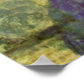 Vincent van Gogh Self Portret met Pet Poster (Hoek)