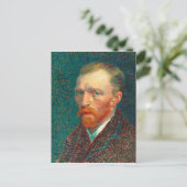 Vincent Van Gogh Self Portret met Suit Fine Art Briefkaart (Staand voorkant)