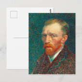 Vincent Van Gogh Self Portret met Suit Fine Art Briefkaart (Voorkant / Achterkant)