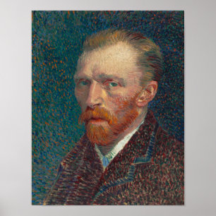Vincent Van Gogh Self Portret Poster Wall Art