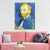 Vincent van Gogh - Self Portret with Palette Canvas Afdruk (Insitu (Woonkamer))