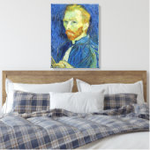 Vincent van Gogh - Self Portret with Palette Canvas Afdruk (Insitu (Slaapkamer))