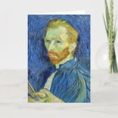 Vincent van Gogh - Self Portret with Palette Kaart (Voorkant)