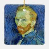 Vincent van Gogh - Self Portret with Palette Keramisch Ornament (Achterkant)