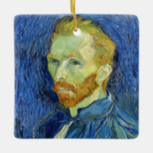 Vincent van Gogh - Self Portret with Palette Keramisch Ornament