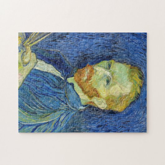 Vincent van Gogh - Self Portret with Palette Legpuzzel (Horizontaal)