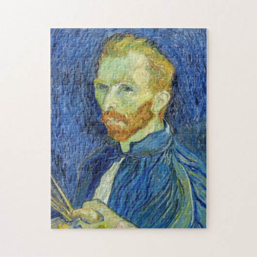 Vincent van Gogh - Self Portret with Palette Legpuzzel (Verticaal)