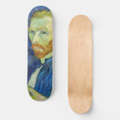 Vincent van Gogh - Self Portret with Palette Persoonlijk Skateboard (Voorkant)