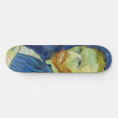 Vincent van Gogh - Self Portret with Palette Persoonlijk Skateboard (Horizontaal)