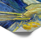 Vincent van Gogh - Self Portret with Palette Poster (Hoek)