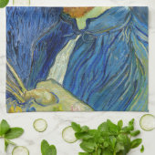 Vincent van Gogh - Self Portret with Palette Theedoek (Gevouwen)