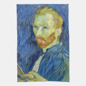 Vincent van Gogh - Self Portret with Palette Theedoek (Verticaal)