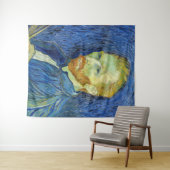 Vincent van Gogh - Self Portret with Palette Wandkleed (In Situ (horizontaal))