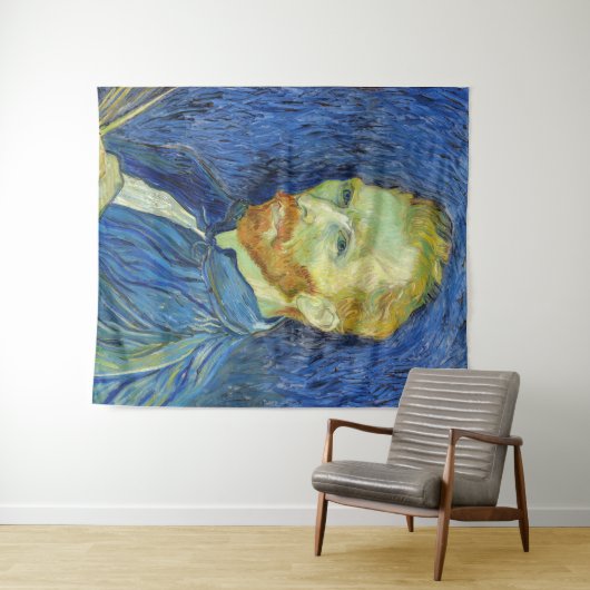 Vincent van Gogh - Self Portret with Palette Wandkleed (In Situ (horizontaal))