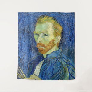 Vincent van Gogh - Self Portret with Palette Wandkleed