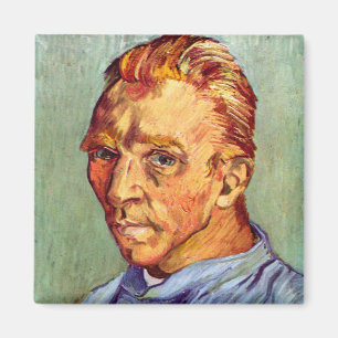 Vincent Van Gogh Self Portret zonder zijdelingse k Magneet