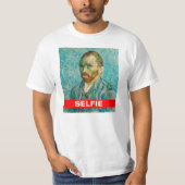Vincent van Gogh Selfie T-Shirt (Voorkant)