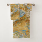 Vincent van Gogh - Sheaves of Wheat Bad Handdoek (Insitu)