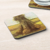 Vincent van Gogh - Sheaves of Wheat Bier Onderzetter (Linkerzijde)