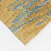 Vincent van Gogh - Sheaves of Wheat Fleece Deken (Hoek)